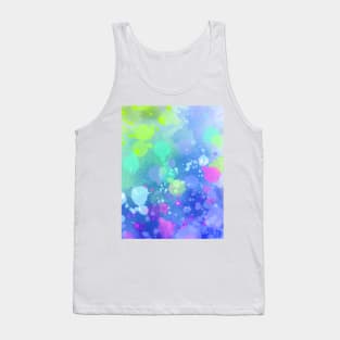 Paint splatter pattern Tank Top